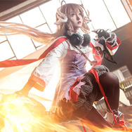 『アークナイツ』エイヤフィヤトラ／撮影：教主shadow（Twitter：@jiaozhushadow）