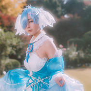 『Re:ゼロから始める異世界生活』レム/モデル:夏(Twitter:@AgoAgo_25)、撮影:乃木章