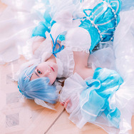 『Re:ゼロから始める異世界生活』レム/モデル:夏(Twitter:@AgoAgo_25)、撮影:乃木章