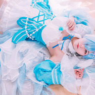 『Re:ゼロから始める異世界生活』レム/モデル:夏(Twitter:@AgoAgo_25)、撮影:乃木章