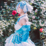 『Re:ゼロから始める異世界生活』レム/モデル:夏(Twitter:@AgoAgo_25)、撮影:乃木章