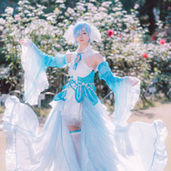 『Re:ゼロから始める異世界生活』レム/モデル:夏(Twitter:@AgoAgo_25)、撮影:乃木章