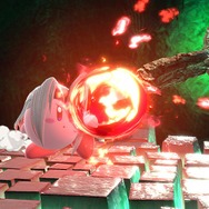 『スマブラSP』セフィロスを吸い込んだカービィは“かわイケメン”!? 3段階のフレアを使いこなし、後ろ髪もなびく！ 丸いのに鋭角的な姿を激写