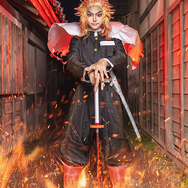 『鬼滅の刃』煉獄杏寿郎／モデル：KAPI、撮影：乃木章