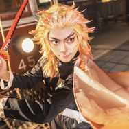 『鬼滅の刃』煉獄杏寿郎／モデル：KAPI、撮影：乃木章