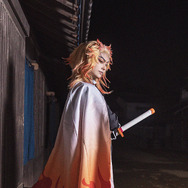 『鬼滅の刃』煉獄杏寿郎／モデル：KAPI、撮影：乃木章