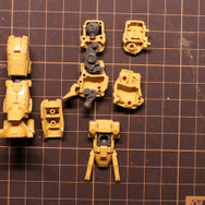 『フロントミッション』プラモデルレビュー！「ギザ」編―筆塗り塗装との相性を探る