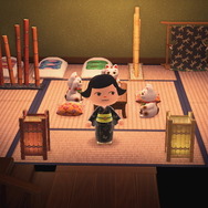 『あつまれ どうぶつの森』畳と竹を駆使して、旅館っぽいお部屋に挑戦！ゆったりした和の雰囲気に癒されたい