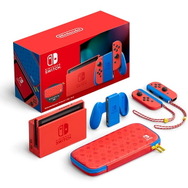 “マリオ”をモチーフにしたスイッチ本体特別セット「Nintendo Switch マリオレッド×ブルー セット」2月12日発売!