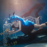 「深海少女」初音ミク／撮影：念璃惜星-康（weibo：@念璃惜星-康）