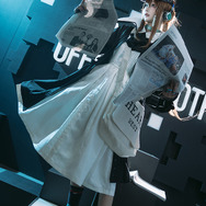 『アークナイツ』アーミヤ（コーデ「新聞配達員」）／撮影：KK-kkkk