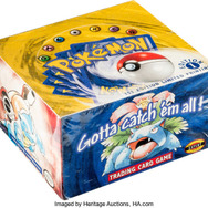 海外オークションで初版「ポケモンカード」未開封ボックスが史上最高額の40万8千ドル(約4,200万円)で落札