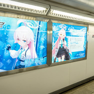 『ブルーアーカイブ 』が新宿駅の通路をジャック!可愛い生徒たちと通学している気分が味わえちゃうな