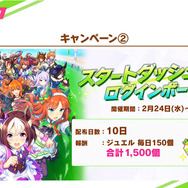 約3年間に渡る事前登録を経て、いよいよスマホ向けゲーム『ウマ娘 プリティーダービー』が2月24日リリース！最初のキャンペーン情報を総ざらい