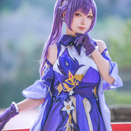 刻晴／モデル：YKMR／撮影：もとなり（@sbcb112829）