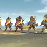 『スマブラSP』リオレウスを追って『モンハン』からハンター参戦！追加Miiコスチューム第9弾公開