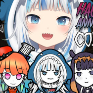 海外VTuberグループ「ホロライブ English」活躍開始半年の記念企画が実施！それぞれの個性あふれる“5人同時配信”も公開