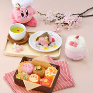 「カービィカフェ」“春の期間限定フェア”が3月19日より開催！お花見気分を楽しめる新メニュー3種類が登場