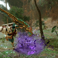 『モンハンライズ』弓技「飛翔にらみ撃ち」映像公開！空中から射撃や近接攻撃が可能なアクション