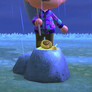 岩の上にいるのはカルシウム補給のため？『あつまれ どうぶつの森』に登場する「カタツムリ」について【平坂寛の『あつ森』博物誌】