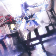 刻晴／モデル：威藍尹／撮影：kuma桑熊