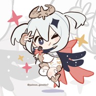 『原神』非常食兼マスコット「パイモン」のデビューライブが開催されたらしい―可愛らしいツインテール姿も披露