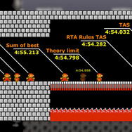 約2年ぶりの快挙！『スーパーマリオブラザーズ』スピードランが4分55秒の壁を破り4分54秒台へ突入