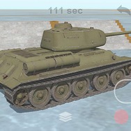 戦闘せず、挙動だけをひたすら眺める『戦車の履帯を愛でるアプリ』のiOS版がリリース！ 物理エンジンで動く無限軌道が、延々と眺められる魅力を放つ