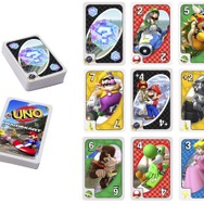 『マリオカート』が「ウノ」になった！バナナやサンダーといったアイテムが飛び交う特別ルールも収録、白熱すること間違いなし