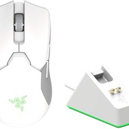 Razer、超高速ワイヤレスマウス&充電ドッグセット「Viper Ultimate Mercury White」を5月14日に発売