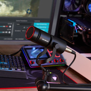 AVerMedia、配信者向けタッチパネル搭載コントロールセンター「AX310」と高音質ダイナミック型マイク「AM330」を5月25日に発売