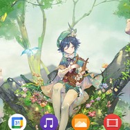 『原神』エウルアといつでも一緒！ しかも“動いてる”!! 手軽で無料なライブ壁紙アプリ『N0va Desktop』をAndroidスマホに導入してみた