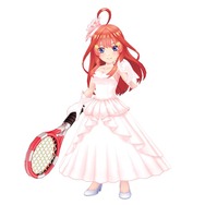 『五等分の花嫁∬』×『白猫テニス』コラボ(C)春場ねぎ・講談社/「五等分の花嫁∬」製作委員会(C)COLOPL, Inc.