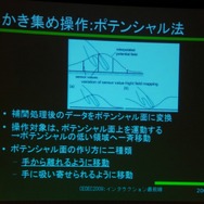 【CEDEC 2009】入力デバイスの核心~タッチインターフェイスの未来