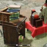 『モンハンライズ』ヒノエが愛用する道具箱・棚の設定画がおもしろい！アイルー手まりは彼女のお手製？大好きな「うさ団子」の置き場もしっかり確保