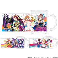 「ラブライブ！サンシャイン!!×モンスト」マグカップモンストなりきりver.（C）2017 プロジェクトラブライブ！サンシャイン!!（C）XFLAG
