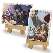 『モンハンライズ』「カムラの里」の日常がミニキャンバスに！ほのぼのとした毎日に癒されそうー飾りやすいアクリルスタンドも同日発売