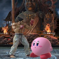 『スマブラSP』カズヤをコピーした男前カービィ、連続ジャンプで“オカン”になるーデビル化してもその可愛さは健在！