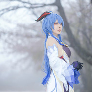 甘雨／モデル：YKMR、撮影：洗浄力（Twitter：@TZAKIrevolution）