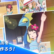ユウリ＆マリィの眩しい水着姿を見よ！『ポケマスEX』ガラル女傑2人が、インテレオンたちと夏を満喫