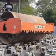 約1,000台のマシンがメキメキメキ！違法盗電のビットコインマイニングに使われた専用機器が政府によって廃棄処分【UPDATE】