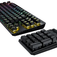 ASUSからテンキー脱着式キーボード「ROG Claymore II」、AIノイズキャンセリング搭載ウェブカメラ「ROG Eye S」発売