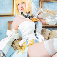 ネロ・クラウディウス（ブライド）／モデル：ねぎこ（@Luxaky920）、撮影：HATA（@HATA86899256）