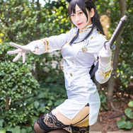 『アズールレーン』愛宕／モデル：花宮いのり（@inori_0118）、撮影：乃木章（@Osefly）