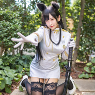 『アズールレーン』愛宕／モデル：花宮いのり（@inori_0118）、撮影：乃木章（@Osefly）