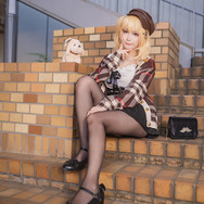 VTuber「ワトソン・アメリア」／モデル：箱ネコ（@hakonyanya）、撮影：乃木章（@Osefly）