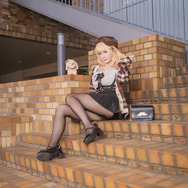 VTuber「ワトソン・アメリア」／モデル：箱ネコ（@hakonyanya）、撮影：乃木章（@Osefly）