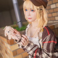 VTuber「ワトソン・アメリア」／モデル：箱ネコ（@hakonyanya）、撮影：乃木章（@Osefly）