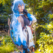 『原神』甘雨／モデル：箱ネコ（@hakonyanya）、撮影：乃木章（@Osefly）