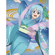 特典：モチーフイラスト使用のラバープレイマット（C）2019 暁なつめ・三嶋くろね／KADOKAWA／映画このすば製作委員会